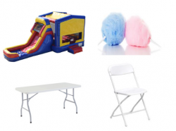 Bounce House & Slide Combo Package #1