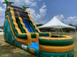 2020ft20green20tropical20wet20or20dry20slide 1687183050 20 ft Single Lane Green Tropical Water Slide