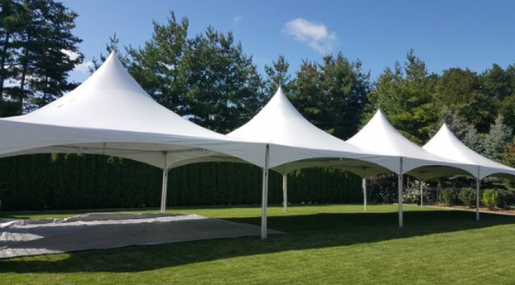 20x80 High Peak Tent Package, Seats 160 People