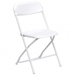 White Folding Chairs 