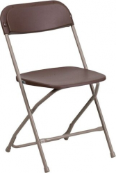 Brown Folding Chairs