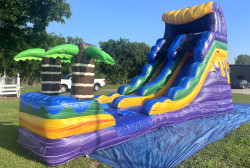 1620ft20Single20Lane20Purple20Oasis20Wet20or20Dry20Slide 1 16 ft SL Purple Oasis Water Slide- #30